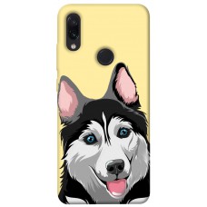 TPU чехол Demsky Husky dog для Xiaomi Redmi Note 7 / Note 7 Pro / Note 7s