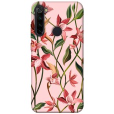 TPU чохол Demsky Floral motifs для Xiaomi Redmi Note 8
