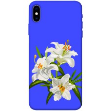 TPU чохол Demsky Three lilies для Apple iPhone X (5.8")