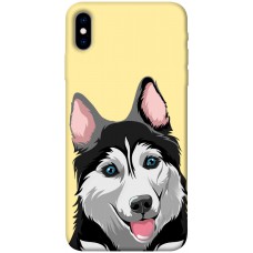 TPU чохол Demsky Husky dog для Apple iPhone X (5.8")