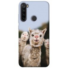 TPU чохол Demsky Funny llamas для Xiaomi Redmi Note 8T