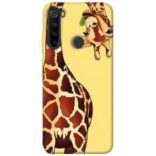 TPU чохол Demsky Cool giraffe для Xiaomi Redmi Note 8T