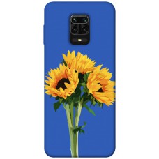 TPU чохол Demsky Bouquet of sunflowers для Xiaomi Redmi Note 9s / Note 9 Pro / Note 9 Pro Max