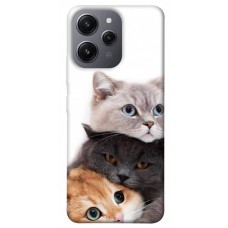 TPU чохол Demsky Три кота для Xiaomi Redmi 12