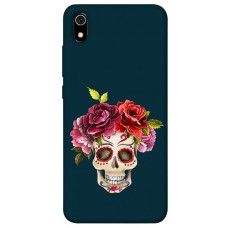 TPU чохол Demsky Flower skull для Xiaomi Redmi 7A