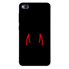 TPU чохол Demsky Red horns для Xiaomi Redmi 4a