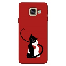 TPU чохол Demsky Влюбленные коты для Samsung A520 Galaxy A5 (2017)
