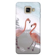 TPU чохол Demsky Flamingos для Samsung A520 Galaxy A5 (2017)