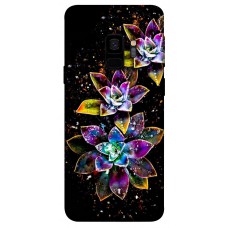 TPU чохол Demsky Цветы для Samsung Galaxy S9