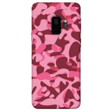 TPU чохол Demsky Розовый камуфляж для Samsung Galaxy S9
