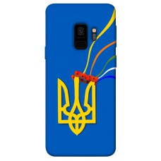 TPU чохол Demsky Квітучий герб для Samsung Galaxy S9
