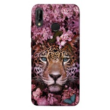 TPU чохол Demsky Леопард в цветах для Huawei P20 lite (2019)