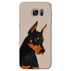 TPU чехол Demsky Doberman для Samsung G935F Galaxy S7 Edge