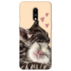 TPU чохол Demsky Cats love для OnePlus 7