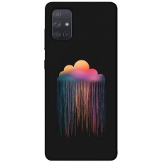 TPU чехол Demsky Color rain для Samsung Galaxy A71