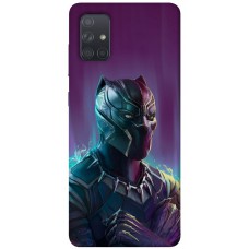 TPU чехол Demsky Comics style Чёрная Пантера для Samsung Galaxy A71