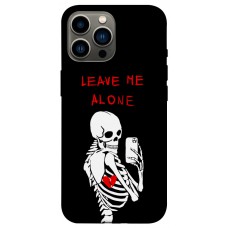 TPU чехол Demsky Leave me alone для Apple iPhone 12 Pro Max (6.7")