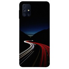 TPU чохол Demsky Красно-белая дорога для Samsung Galaxy M31s