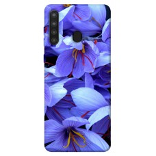 TPU чехол Demsky Фиолетовый сад для Samsung Galaxy A21