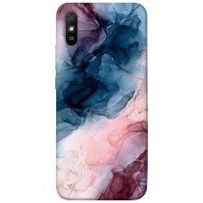 TPU чехол Demsky Розово-голубые разводы для Xiaomi Redmi 9A