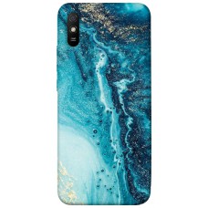 TPU чохол Demsky Голубая краска для Xiaomi Redmi 9A