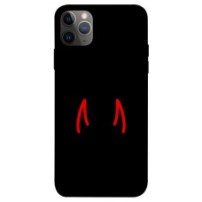 TPU чохол Demsky Red horns для Apple iPhone 12 Pro (6.1")