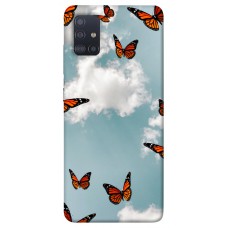 TPU чохол Demsky Summer butterfly для Samsung Galaxy M51