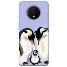 TPU чохол Demsky Penguin family для OnePlus 7T