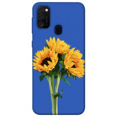TPU чохол Demsky Bouquet of sunflowers для Samsung Galaxy M30s / M21