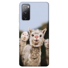 TPU чохол Demsky Funny llamas для Samsung Galaxy S20 FE
