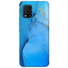 TPU чохол Demsky Синий с золотом для Xiaomi Mi 10 Lite