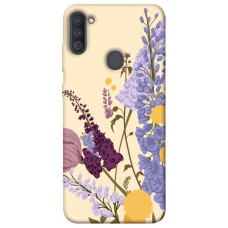 TPU чохол Demsky Flowers art для Samsung Galaxy A11
