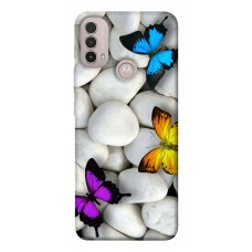 TPU чехол Demsky Butterflies для Motorola Moto E40