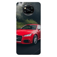 TPU чехол Demsky Red Audi для Xiaomi Poco X3 NFC