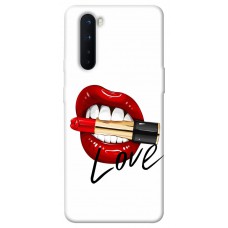 TPU чохол Demsky Красные губы для OnePlus Nord