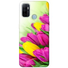 TPU чохол Demsky Красочные тюльпаны для Oppo A53 / A32 / A33