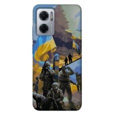 TPU чехол Demsky Faith in Ukraine 3 для Xiaomi Redmi Note 11E