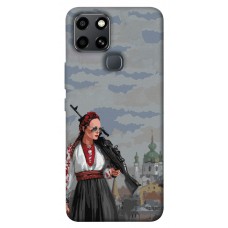 TPU чехол Demsky Faith in Ukraine 6 для Infinix Smart 6