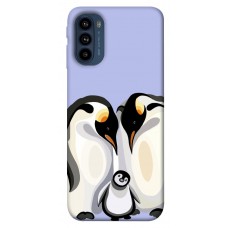 TPU чохол Demsky Penguin family для Motorola Moto G41