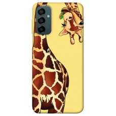TPU чохол Demsky Cool giraffe для Samsung Galaxy M14 5G