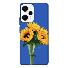 TPU чехол Demsky Bouquet of sunflowers для Xiaomi Poco F5 Pro