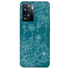 TPU чехол Demsky Botanical illustration для Oppo A57s