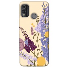 TPU чехол Demsky Flowers art для Nokia G11 Plus