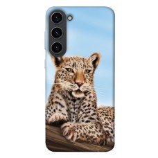 TPU чехол Demsky Proud leopard для Samsung Galaxy S23