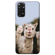 TPU чохол Demsky Funny llamas для Xiaomi Redmi Note 11 (Global) / Note 11S