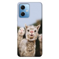 TPU чохол Demsky Funny llamas для Xiaomi Poco X5 5G