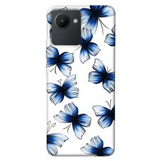 TPU чехол Demsky Tender butterflies для Realme C30