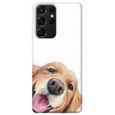 TPU чохол Demsky Funny dog для Samsung Galaxy S21 Ultra