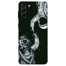 TPU чехол Demsky Cosmic love для Samsung Galaxy S21+