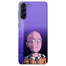 TPU чехол Demsky Anime style 7 One Punch-Man (Ванпанчмен) Сайтама для Samsung Galaxy S21+